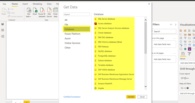 Learn About Power BI Data Source Options And SQL Database Connection